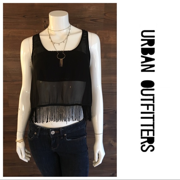 Urban Outfitters Tops - Staring at Stars Sheer Tank
